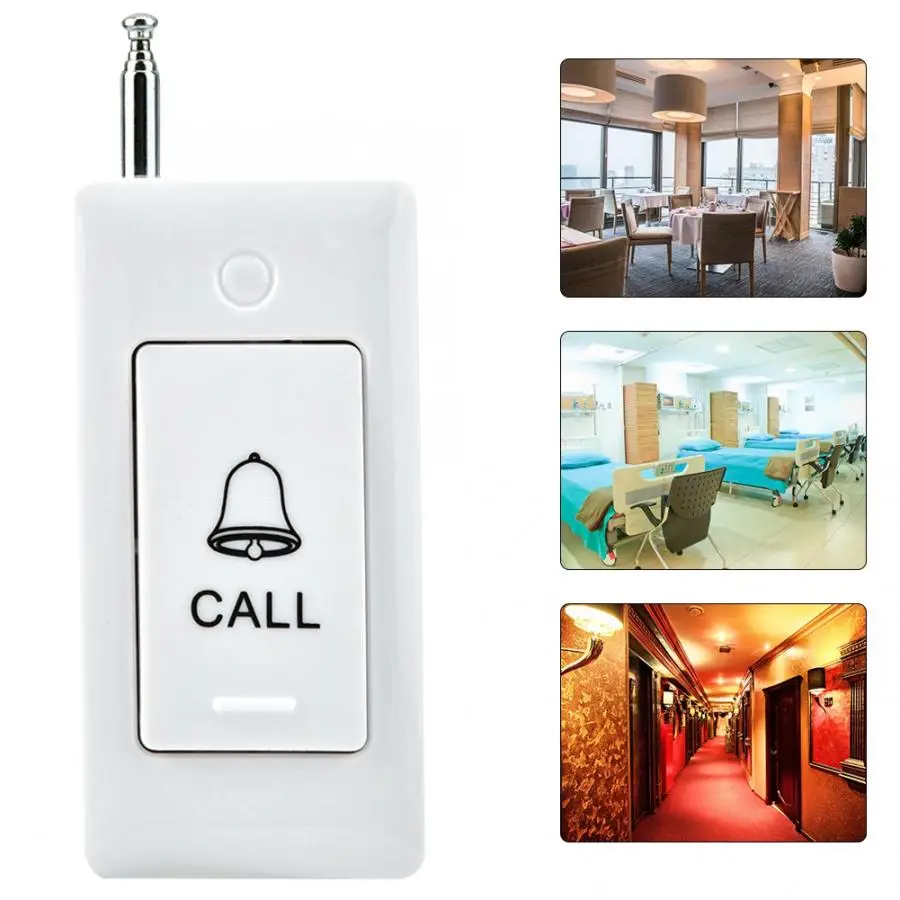 Mini Wireless Alert Call Help White Button Guest Call for Hospital Restaurant Nursing Home Button Guest Call
Mini Wireless Alert Call Help White Button Guest Call for Hospital Restaurant Nursing Home Button Guest Call