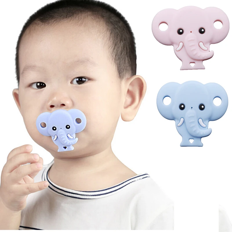 Baby Silicone Teethers BPA Free Teething Toy Animal Elephant Pink Baby Ring Teether Silicone Beads DIY Chain
Baby Silicone Teethers BPA Free Teething Toy Animal Elephant Pink Baby Ring Teether Silicone Beads DIY Chain