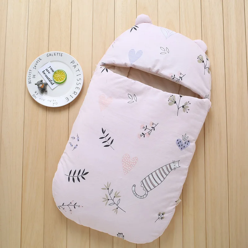 Autumn and Winter Newborn Baby Sleeping Bag Envelope Type Baby Sleeping Bag Infant Wrapped Cocoon in Winter
Autumn and Winter Newborn Baby Sleeping Bag Envelope Type Baby Sleeping Bag Infant Wrapped Cocoon in Winter