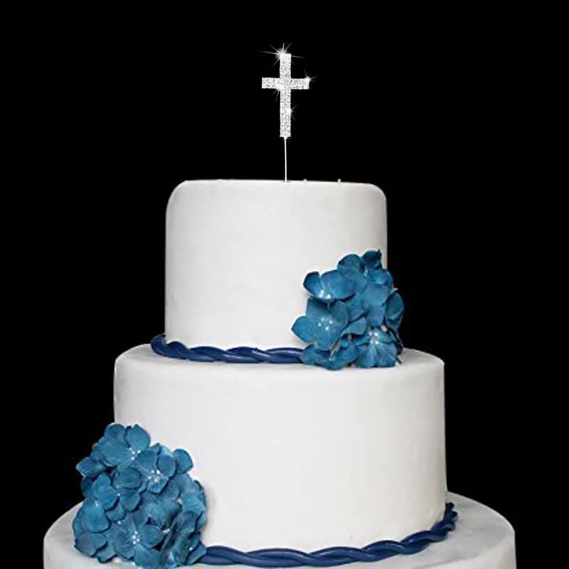 Rhinestone Cross Cupcake Cake Topper religious Wedding Baptism Christening First Communion Marriage Baby Shower decoration favor
Rhinestone Cross Cupcake Cake Topper religious Wedding Baptism Christening First Communion Marriage Baby Shower decoration favor