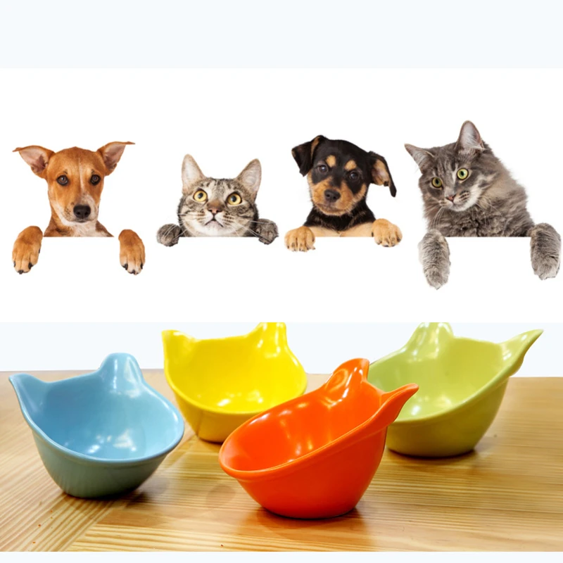 Ceramic Pet Food Bowl Cat Ears Shaping Bowls Cat Small Dog Teddy Bear Water Container Pet Feeding Accessories
Ceramic Pet Food Bowl Cat Ears Shaping Bowls Cat Small Dog Teddy Bear Water Container Pet Feeding Accessories
