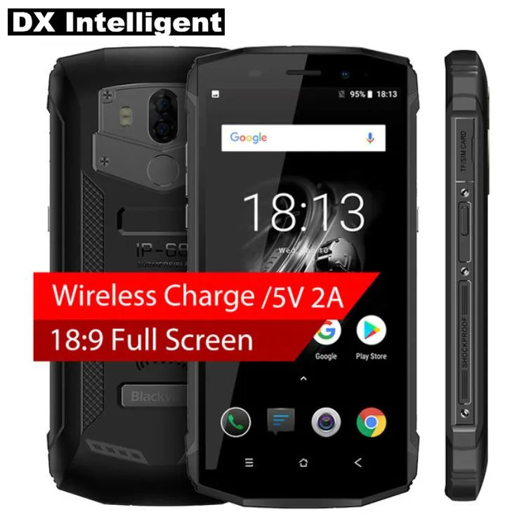 BLACKVIEW BV5800 Pro 5 "18:9 Экран Android 8 1 MTK6739 4 ядра 2 GB + 16 13MP двойной Камера OTG NFC IP68