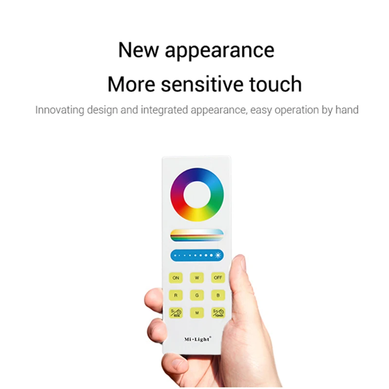FUT088 Smart Led Remote Controller Mi light 2.4G RF Touch Remote Control for LED Strip Light Bulbs Down lights
FUT088 Smart Led Remote Controller Mi light 2.4G RF Touch Remote Control for LED Strip Light Bulbs Down lights