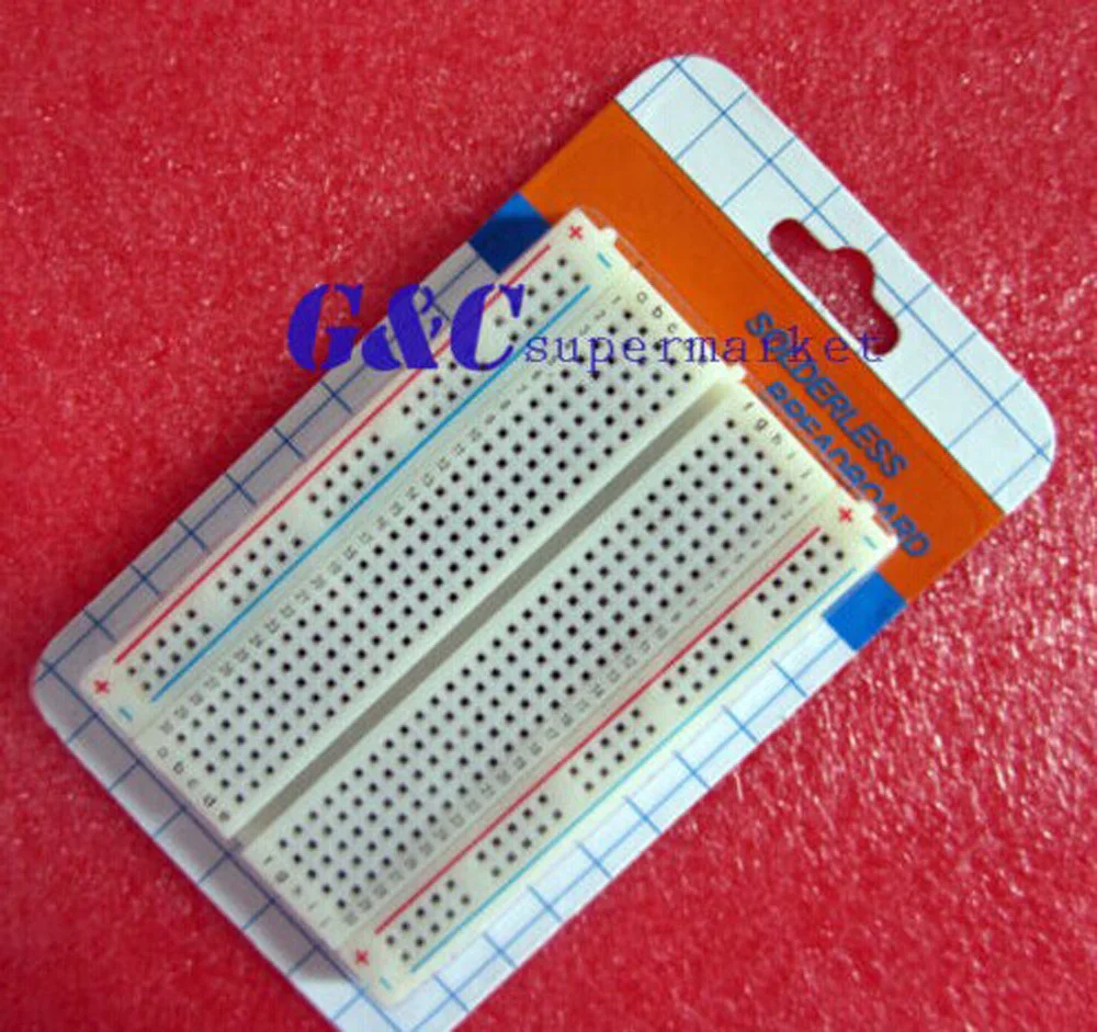 1pcs Mini Solderless Breadboard Bread Board 400 Contacts Available Test Develop DIY
1pcs Mini Solderless Breadboard Bread Board 400 Contacts Available Test Develop DIY