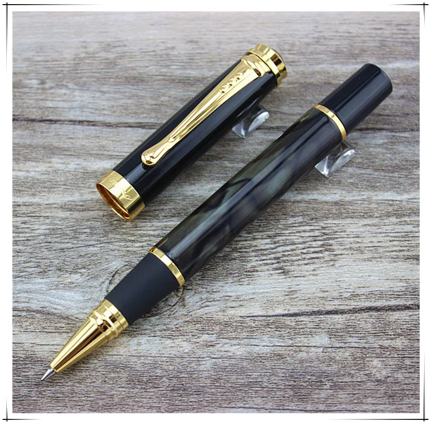 High quality JINHAO Mark Twain Special Edition MB Roller Ball Pen unique Dark green Gold Clip stationery Pens for writing
High quality JINHAO Mark Twain Special Edition MB Roller Ball Pen unique Dark green Gold Clip stationery Pens for writing