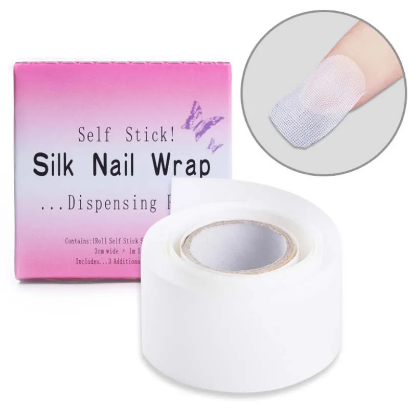 1 Roll Adhesive Silk Nail Wrap Reinforce Nail Protector White UV Gel Acrylic Manicure Nails Care Nail Art Tool
1 Roll Adhesive Silk Nail Wrap Reinforce Nail Protector White UV Gel Acrylic Manicure Nails Care Nail Art Tool