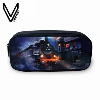 VEEVANV Vintage Locomotive 3D Prints Pencil Case Girls Large Wallets Coin Case Purse Fashion Stationery Pounch Women Makeup Bags
VEEVANV Vintage Locomotive 3D Prints Pencil Case Girls Large Wallets Coin Case Purse Fashion Stationery Pounch Women Makeup Bags