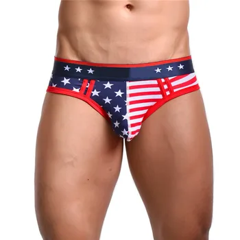 Men's Bikini Briefs Underwear USA American Flag Stars&Stripes Cotton Panties Underpants
Men's Bikini Briefs Underwear USA American Flag Stars&Stripes Cotton Panties Underpants