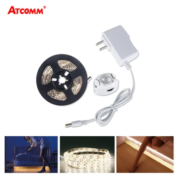 12V LED Under Cabinet Lights PIR Infrared Motion Sensor Under Bed Closet Wardrobe Night Light 1M-5M Auto On/Off LED Strip
12V LED Under Cabinet Lights PIR Infrared Motion Sensor Under Bed Closet Wardrobe Night Light 1M-5M Auto On/Off LED Strip