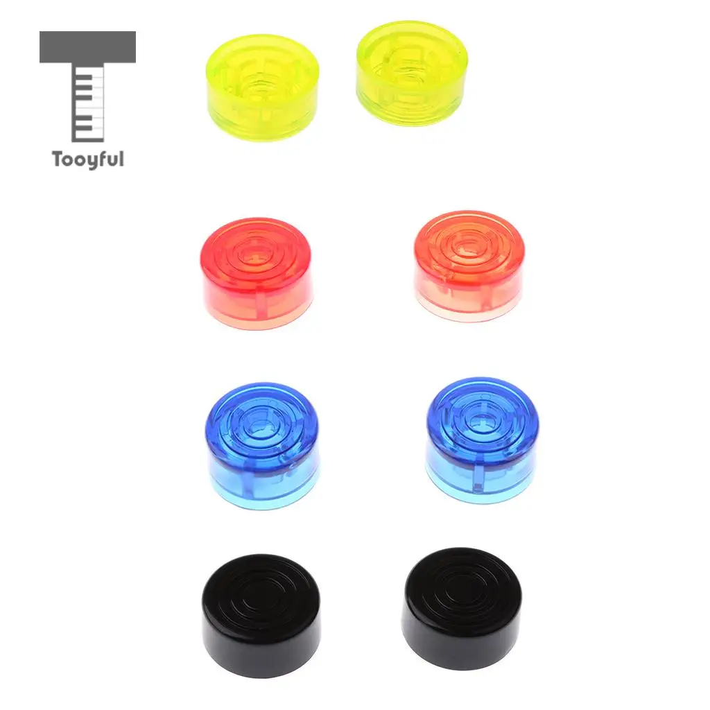Tooyful 2pcs Guitar Effect Foot Nail Cap Protection Cap for Guitar Pedal Effect