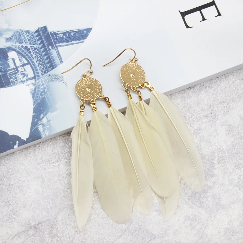 Golden Patten Carving Cameo Sunflower Angel Wings Feather Long Pendant Earrings Lucky Jewelry Elegant Charming Party Earrings
Golden Patten Carving Cameo Sunflower Angel Wings Feather Long Pendant Earrings Lucky Jewelry Elegant Charming Party Earrings