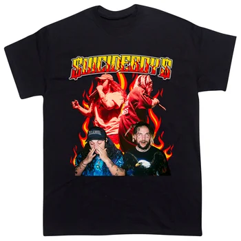 Suicideboys RAP TOUR - $uicideboy$ Black T-shirt Short Sleeve T shirt Cotton T Shirts top tee
Suicideboys RAP TOUR - $uicideboy$ Black T-shirt Short Sleeve T shirt Cotton T Shirts top tee