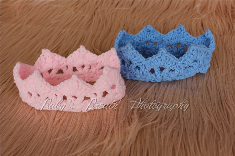 (4pieces/lot) Newborn Crochet Crown Prince and Princess Crown Newborn Photo Prop
(4pieces/lot) Newborn Crochet Crown Prince and Princess Crown Newborn Photo Prop
