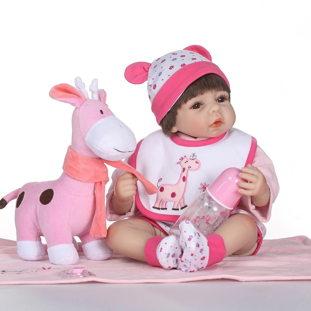 NPKCOLLECTION Hair Rooted Realistic Reborn Baby Dolls Soft Silicone 22" /55cm Lifelike Newborn Doll Girl XMAS Gift
NPKCOLLECTION Hair Rooted Realistic Reborn Baby Dolls Soft Silicone 22" /55cm Lifelike Newborn Doll Girl XMAS Gift