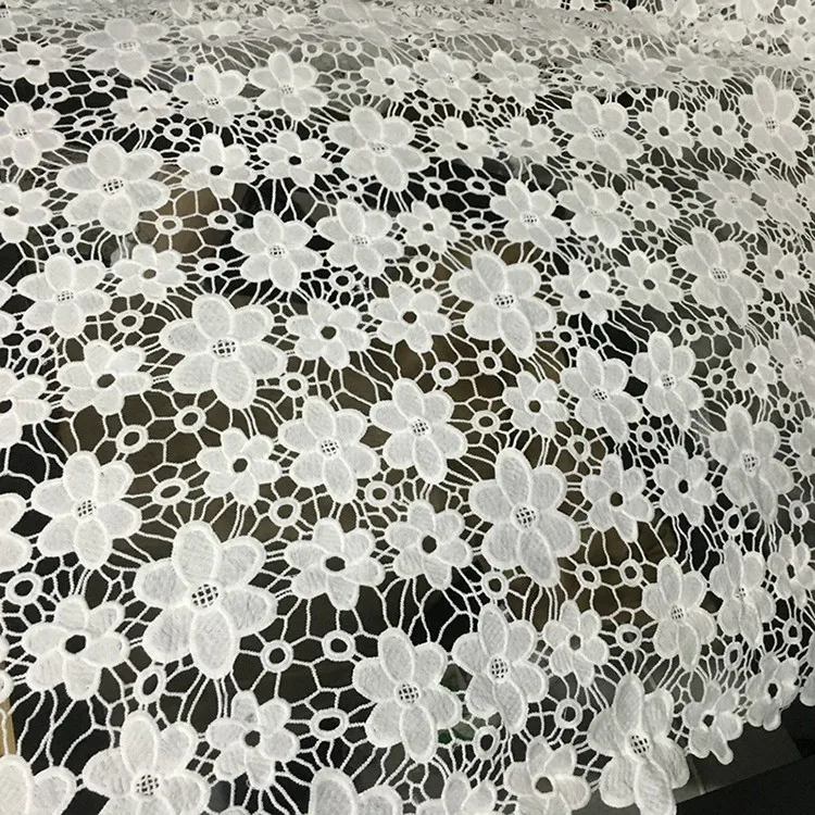 5yards High Quality White Floral African Guipure Lace Fabric For Sewing African Cord Lace Fabric For Nigerian Wedding Dresses
5yards High Quality White Floral African Guipure Lace Fabric For Sewing African Cord Lace Fabric For Nigerian Wedding Dresses