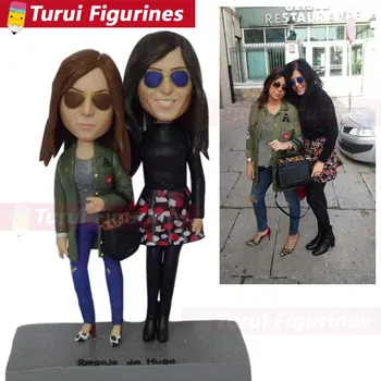 make a bust from photos dad and daughter bobblehead design custom bobblehead dolls clay statue for couple anniversary souvenir
make a bust from photos dad and daughter bobblehead design custom bobblehead dolls clay statue for couple anniversary souvenir