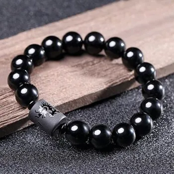 DIEZI Yoga Jewelry 10MM Natural Black Obsidian Carved Buddha Lucky Amulet Round Beads Strand Bracelet For Women Men Jewelry
DIEZI Yoga Jewelry 10MM Natural Black Obsidian Carved Buddha Lucky Amulet Round Beads Strand Bracelet For Women Men Jewelry