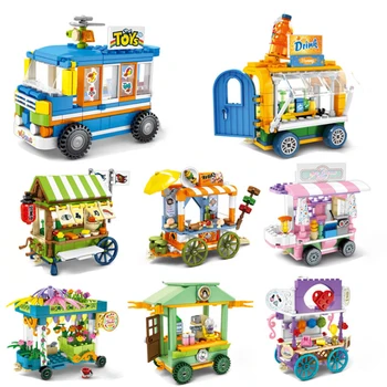 Single Toy City Block Mini Street View Building Blocks Food Selling Car Bricks Sets Toys For Children
Single Toy City Block Mini Street View Building Blocks Food Selling Car Bricks Sets Toys For Children