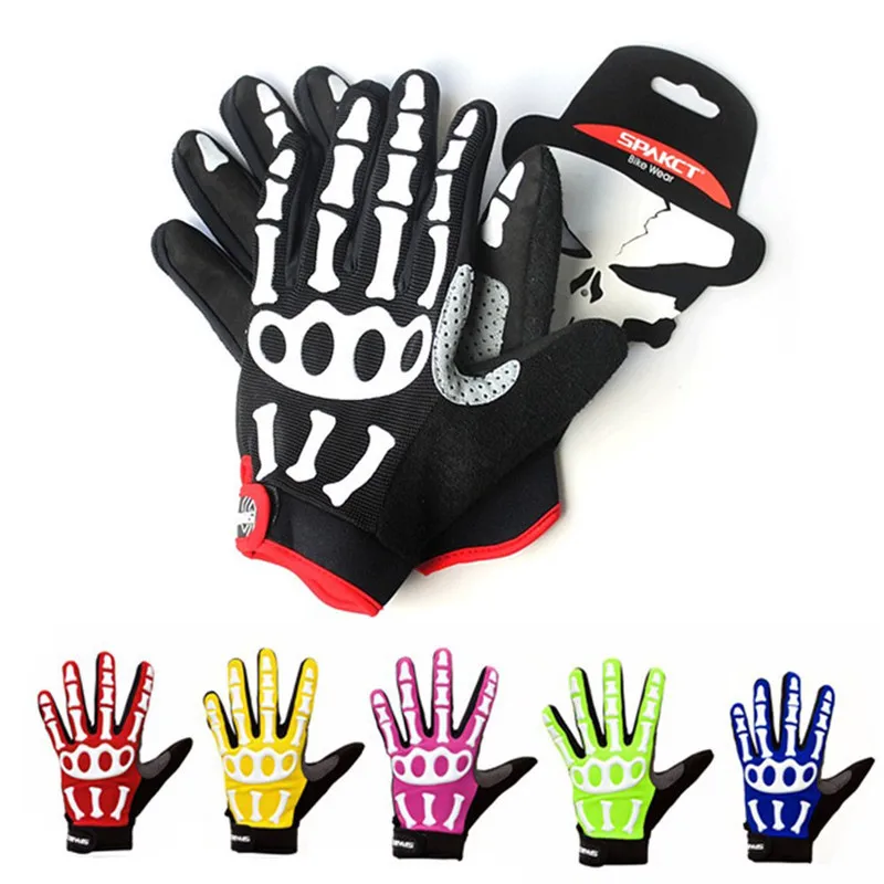Skeleton Bike Gloves GEL Brand Sports Bike Bicycle Cycling Gloves Men's Women's Full Finger Biking Long Finger Gloves,7 Color
Skeleton Bike Gloves GEL Brand Sports Bike Bicycle Cycling Gloves Men's Women's Full Finger Biking Long Finger Gloves,7 Color