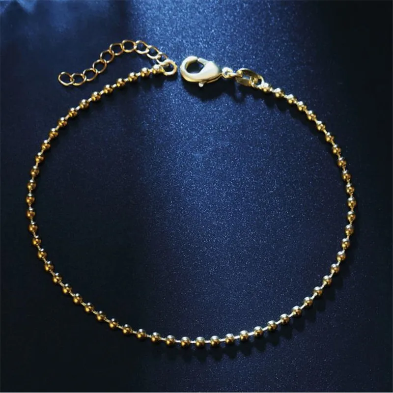 TJP Popular Gold Chain Female Bracelets Jewelry Fashion Silver 925 Anklets For Women Party Accessories Girl Christmas Gift Lady
TJP Popular Gold Chain Female Bracelets Jewelry Fashion Silver 925 Anklets For Women Party Accessories Girl Christmas Gift Lady
