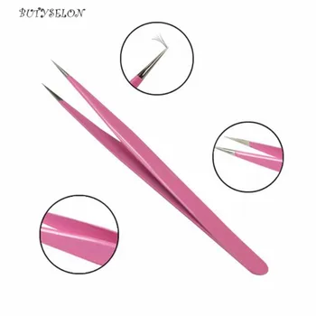 5ps Fashion Pink stainless steel Mink eyelash extension tweezers professional Eye Lashes Tweezers Cosmetic Beauty Makeup Tool
5ps Fashion Pink stainless steel Mink eyelash extension tweezers professional Eye Lashes Tweezers Cosmetic Beauty Makeup Tool