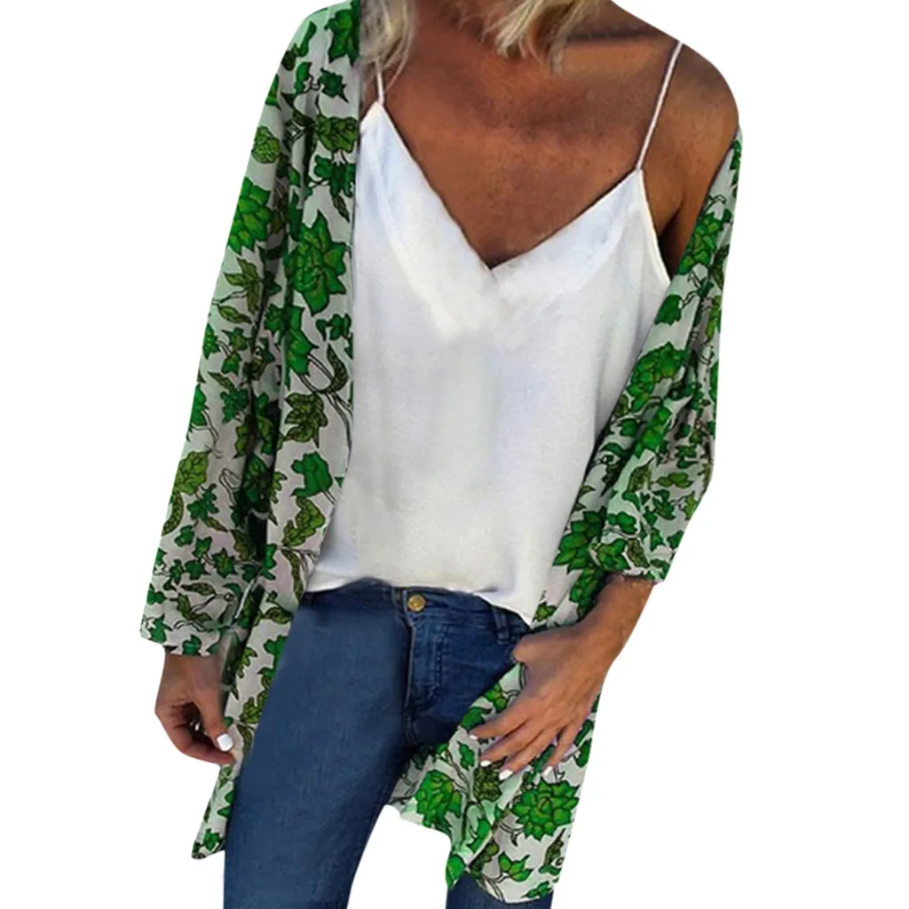 MUQGEW Women Fashion Loose Summer Floral Print Long Sleeved Cardigan Tops kimono mujer largo 2019 plus size women blouses
MUQGEW Women Fashion Loose Summer Floral Print Long Sleeved Cardigan Tops kimono mujer largo 2019 plus size women blouses