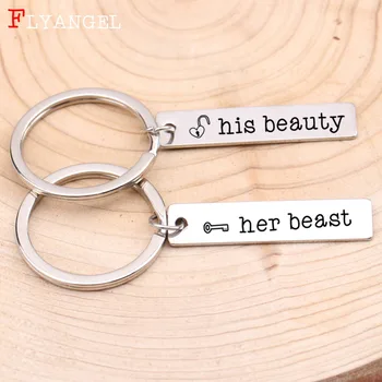 1 Pair Personalization Lock And Key Keyring Engraved His beauty Her beast Keychain For Couples Boyfriend Jewelry Gifts Key Chain
1 Pair Personalization Lock And Key Keyring Engraved His beauty Her beast Keychain For Couples Boyfriend Jewelry Gifts Key Chain