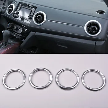 For Honda XRV XR-V 2015 2016 2017 ABS Matte Front Air Condition AC Vent Outlet Covers Interior Auto Parts Car Styling 4Pcs/set 
For Honda XRV XR-V 2015 2016 2017 ABS Matte Front Air Condition AC Vent Outlet Covers Interior Auto Parts Car Styling 4Pcs/set