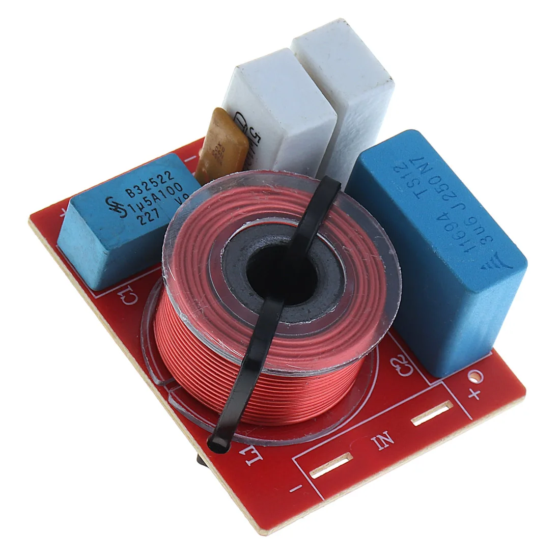 WEAH D222 60W Speaker 2 Way Audio Frequency Divider Loudspeaker 2 Unit Crossover Filters for Speakers
WEAH D222 60W Speaker 2 Way Audio Frequency Divider Loudspeaker 2 Unit Crossover Filters for Speakers