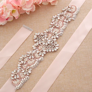 Simple Thin Bridal Belt Rose Gold Rhinestones Wedding Belt Crystal Flower Wedding Sash For Wedding Decoration A206RG
Simple Thin Bridal Belt Rose Gold Rhinestones Wedding Belt Crystal Flower Wedding Sash For Wedding Decoration A206RG