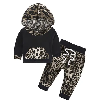 Kids TALES 2017 NEW Fall suit female baby clothes leopard girl two sets of infant clothing
Kids TALES 2017 NEW Fall suit female baby clothes leopard girl two sets of infant clothing