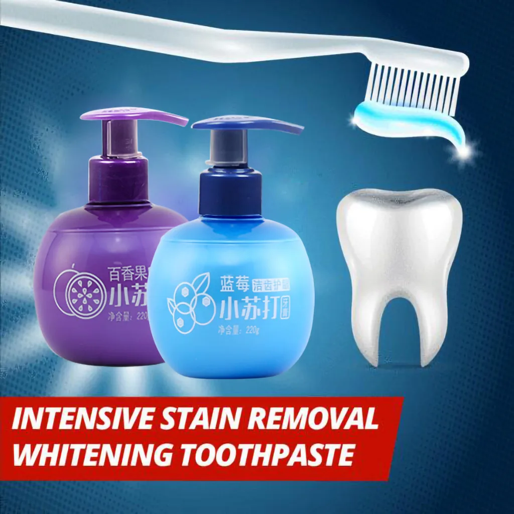 Magical Baking Soda Toothpaste Teeth Whitening Cleaning Hygiene Oral Care Fruit dental toothpaste White Tooth Drop Shipping
Magical Baking Soda Toothpaste Teeth Whitening Cleaning Hygiene Oral Care Fruit dental toothpaste White Tooth Drop Shipping
