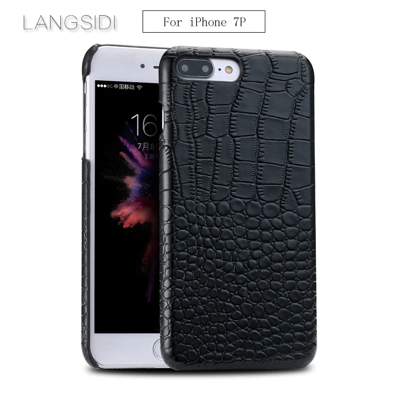 wangcangli For iPhone 7 Plus case handmade Luxury genuine crocodile leather case back cover Genuine Leather phone case
wangcangli For iPhone 7 Plus case handmade Luxury genuine crocodile leather case back cover Genuine Leather phone case
