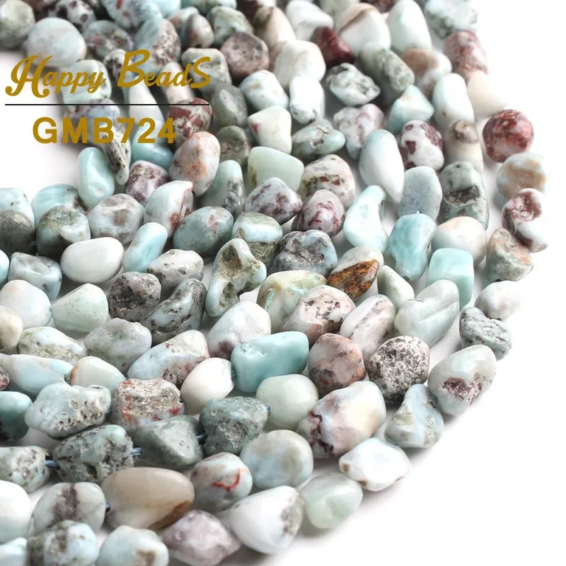 6-8mm Natural Irregular Genuine Larimar Stone Beads Loose Spacer Beads For Making DIY Bracelet Necklace Jewelry 15"Strand/Inches
6-8mm Natural Irregular Genuine Larimar Stone Beads Loose Spacer Beads For Making DIY Bracelet Necklace Jewelry 15"Strand/Inches