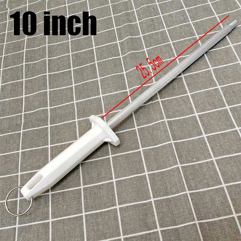 1Pcs Quality 10/12 Inch Knife Sharpener Carbon Steel Sharpening Rod Chefs Plastic Handle Kitchen Knives Sharpening Tools musat
1Pcs Quality 10/12 Inch Knife Sharpener Carbon Steel Sharpening Rod Chefs Plastic Handle Kitchen Knives Sharpening Tools musat