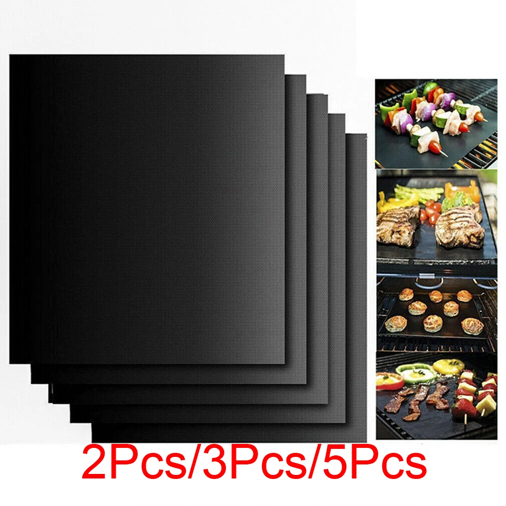 2/3/5PCS Lot BBQ Grill Mat Reusable Non-Stick Bake Mats Barbecue Pad Teflon Fiber Cooking Outdoor BBQ Accessories 40cmX33cm
2/3/5PCS Lot BBQ Grill Mat Reusable Non-Stick Bake Mats Barbecue Pad Teflon Fiber Cooking Outdoor BBQ Accessories 40cmX33cm