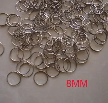 800pcs/bag 8mm metal connector Rings Octagon Beads rings pins Components free shipping
800pcs/bag 8mm metal connector Rings Octagon Beads rings pins Components free shipping