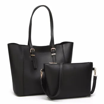 Women Handbag 2 pcs/set Fashion mother bag Leather Ladies Shoulder Bag Female Big Composite bags Tote Messenger Bag Sack
Women Handbag 2 pcs/set Fashion mother bag Leather Ladies Shoulder Bag Female Big Composite bags Tote Messenger Bag Sack