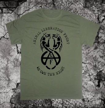 Men T Shirt 2019 Summer 100% Cotton Animal Liberation Front T-Shirt Shirt Vegan Vegetarian Rights ALF Punk Crust ELF Classic To
Men T Shirt 2019 Summer 100% Cotton Animal Liberation Front T-Shirt Shirt Vegan Vegetarian Rights ALF Punk Crust ELF Classic To