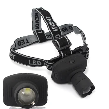 

Anjoet CREE Q5 LED Headlamp Flashlight Frontal Durable Zoom lanterna battery AAA Headlight camping Lamp Fishing Hunting hot