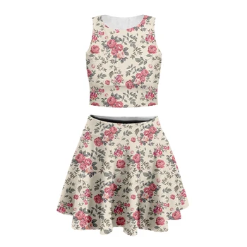 3d Print women geometric Retro Floral tank top with short skirt high quality Bohemia Short Skirt Cheerlead Dancing suits-23
3d Print women geometric Retro Floral tank top with short skirt high quality Bohemia Short Skirt Cheerlead Dancing suits-23