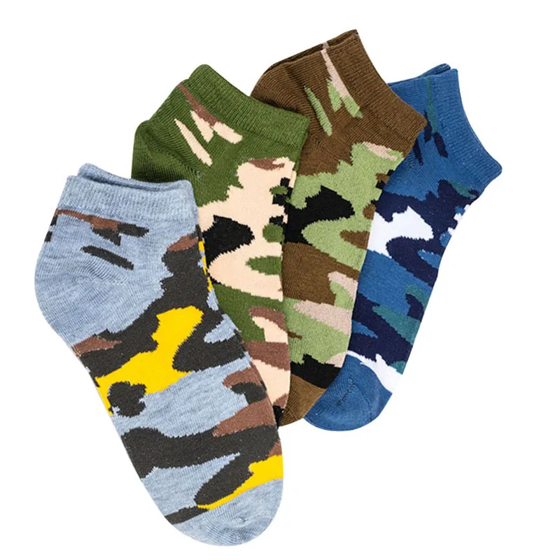 4pairs Men Ankle Socks Camouflage Funny Personality Funny Socks Spring Winter Breathable Elasticity Art Good Quality Sock Meias
4pairs Men Ankle Socks Camouflage Funny Personality Funny Socks Spring Winter Breathable Elasticity Art Good Quality Sock Meias