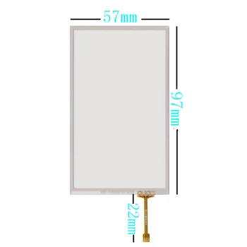 For 4.1/4.2/4.3 inch PDA Handheld Device/data Collector Resistive Touch Screen 4-Wire Welding Type 97*57mm
For 4.1/4.2/4.3 inch PDA Handheld Device/data Collector Resistive Touch Screen 4-Wire Welding Type 97*57mm