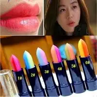 by dhl or ems 200 pcs 6 Colors Changing Rainbow batom matte Double Magic color change Lip Balm Lip stick tint for lips care
by dhl or ems 200 pcs 6 Colors Changing Rainbow batom matte Double Magic color change Lip Balm Lip stick tint for lips care