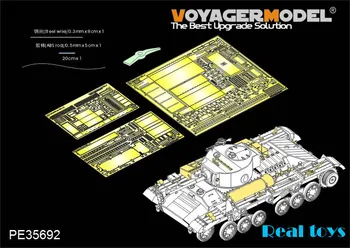 Voyager MODEL 1/35 PE35692 WWII British Valentine Mk.III Infantry Tank basic w/Rota trailer(For AFV CLUB 35201)
Voyager MODEL 1/35 PE35692 WWII British Valentine Mk.III Infantry Tank basic w/Rota trailer(For AFV CLUB 35201)