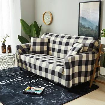 Black and white plaid Sofa Slipcovers Tight Wrap All-inclusive Slip-resistant Elastic Cubre Sofa Towel Cover Couch Cover
Black and white plaid Sofa Slipcovers Tight Wrap All-inclusive Slip-resistant Elastic Cubre Sofa Towel Cover Couch Cover