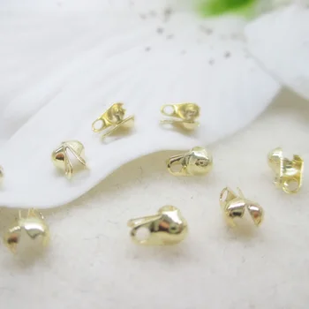 K color Gold color copper end beads clasps chain end clasps for jewelry making buckle 2.5*4.5mm 100pcs
K color Gold color copper end beads clasps chain end clasps for jewelry making buckle 2.5*4.5mm 100pcs