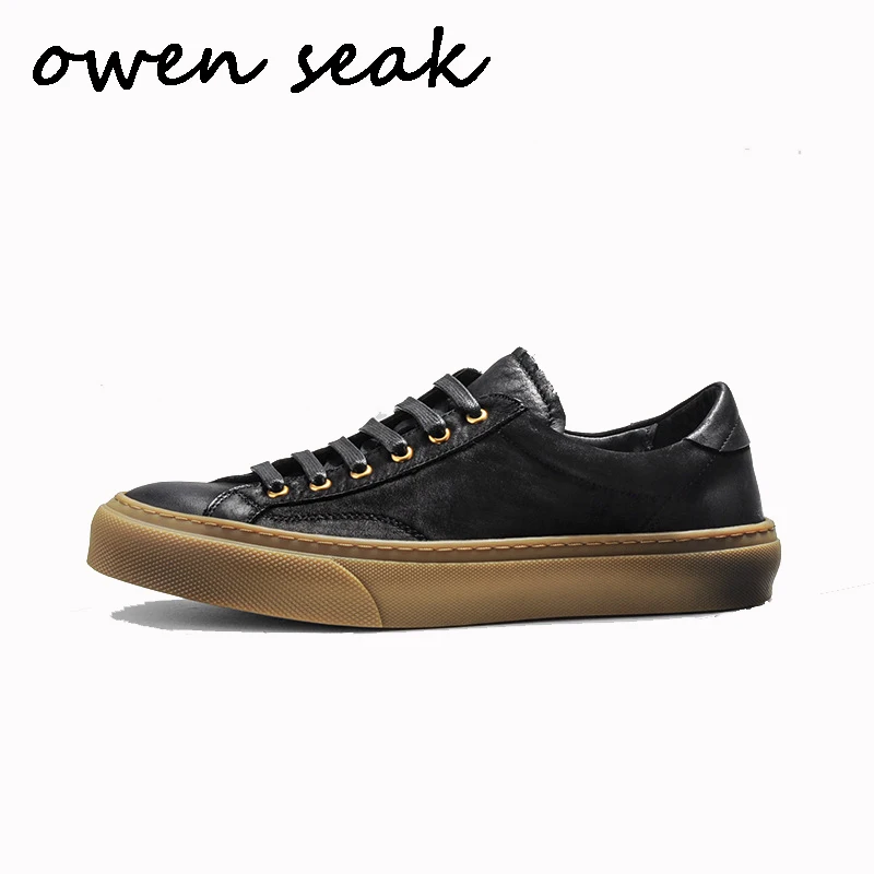 Owen Seak Men Casual Shoes Cow Genuine Leather Luxury Trainers Autumn Casual Loafers Flats Shoes Height Increasing Sneakers
Owen Seak Men Casual Shoes Cow Genuine Leather Luxury Trainers Autumn Casual Loafers Flats Shoes Height Increasing Sneakers