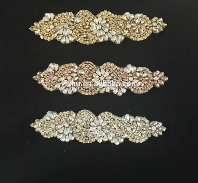3 piece 3 colors packing blush gold with white opal crystal iron on decorative fashion applique 5X 20 cm
3 piece 3 colors packing blush gold with white opal crystal iron on decorative fashion applique 5X 20 cm