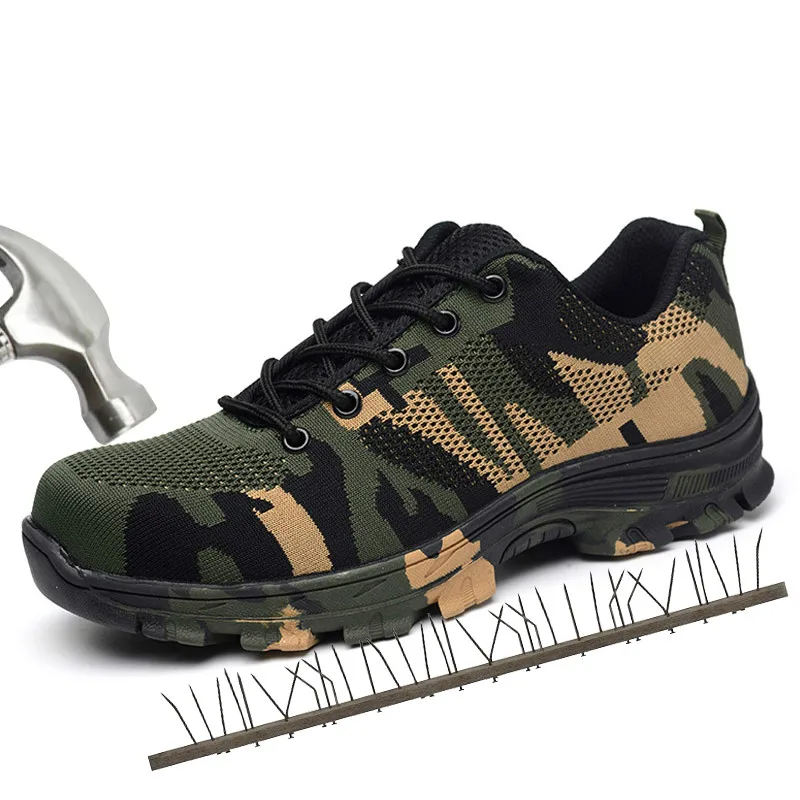 Men Work Safety Boots Plus Size Outdoor Steel Toe Cap Military Shoes Men Camouflage Puncture Proof Army Boots XX-417
Men Work Safety Boots Plus Size Outdoor Steel Toe Cap Military Shoes Men Camouflage Puncture Proof Army Boots XX-417